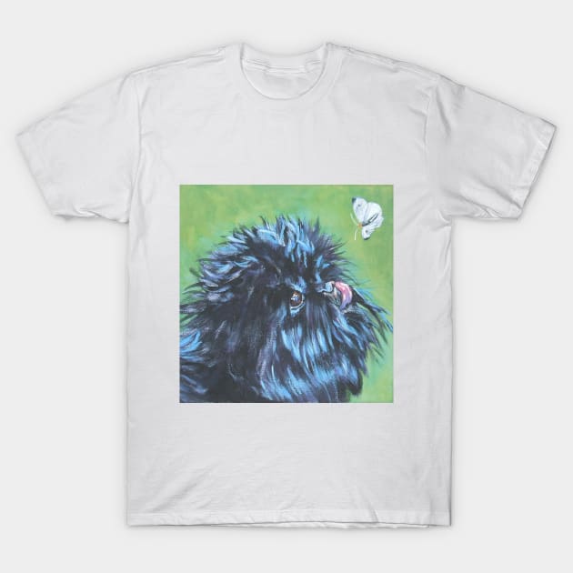 Affenpinscher Fine Art Painting T-Shirt by LASHEPARD